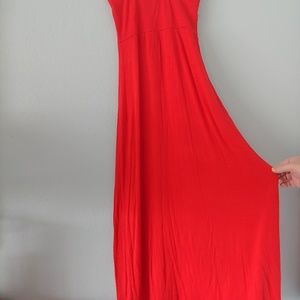 WINDSOR SKIRT OR SUNDRESS Jersey Knit Red, Small